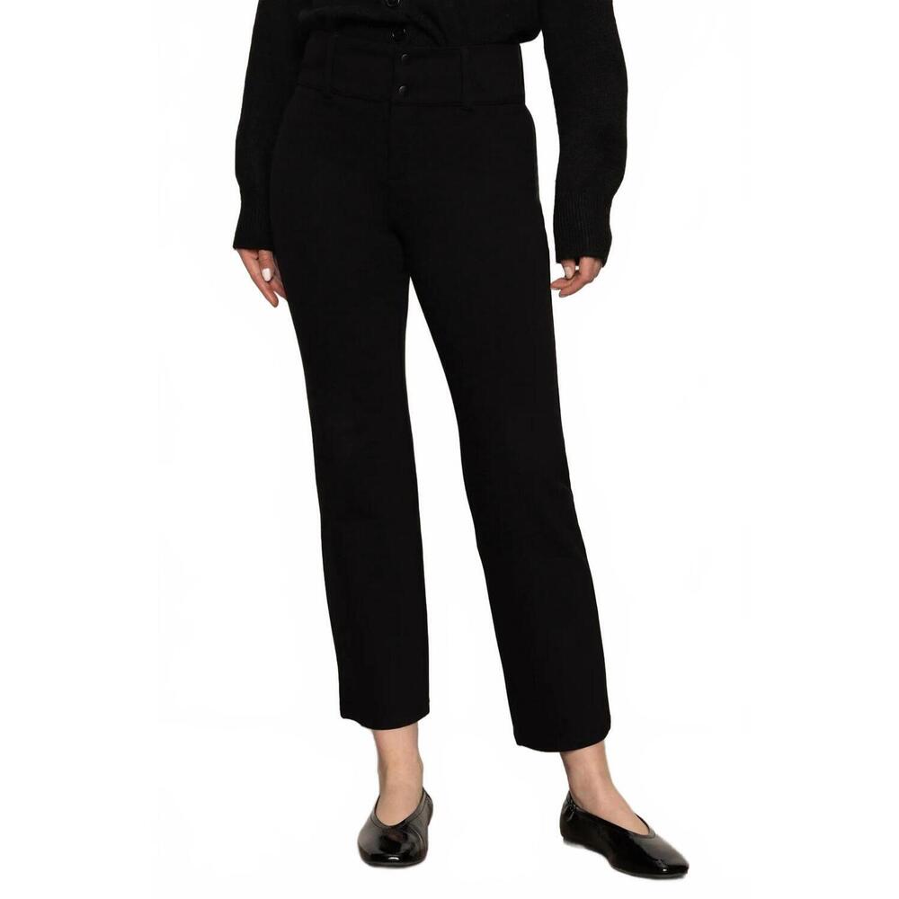 NEW SANCTUARY 90's straight legging pants in black